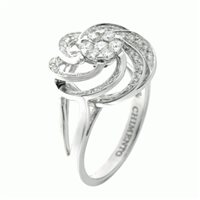Anneau Chimento Femme Fleur Rosette in Or blanc Diamante 0.42 Ct 1A06183BB5140-14 - 1A06183BB5140-14